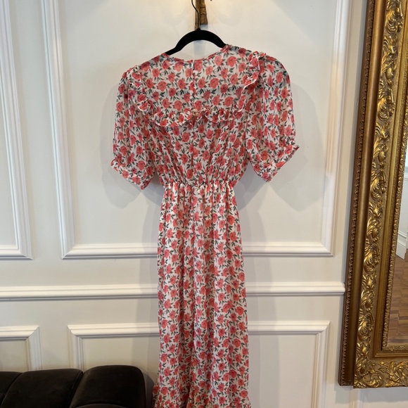 Senlis Lucia Long Sleeve Midi Dress - Picture 3 of 5